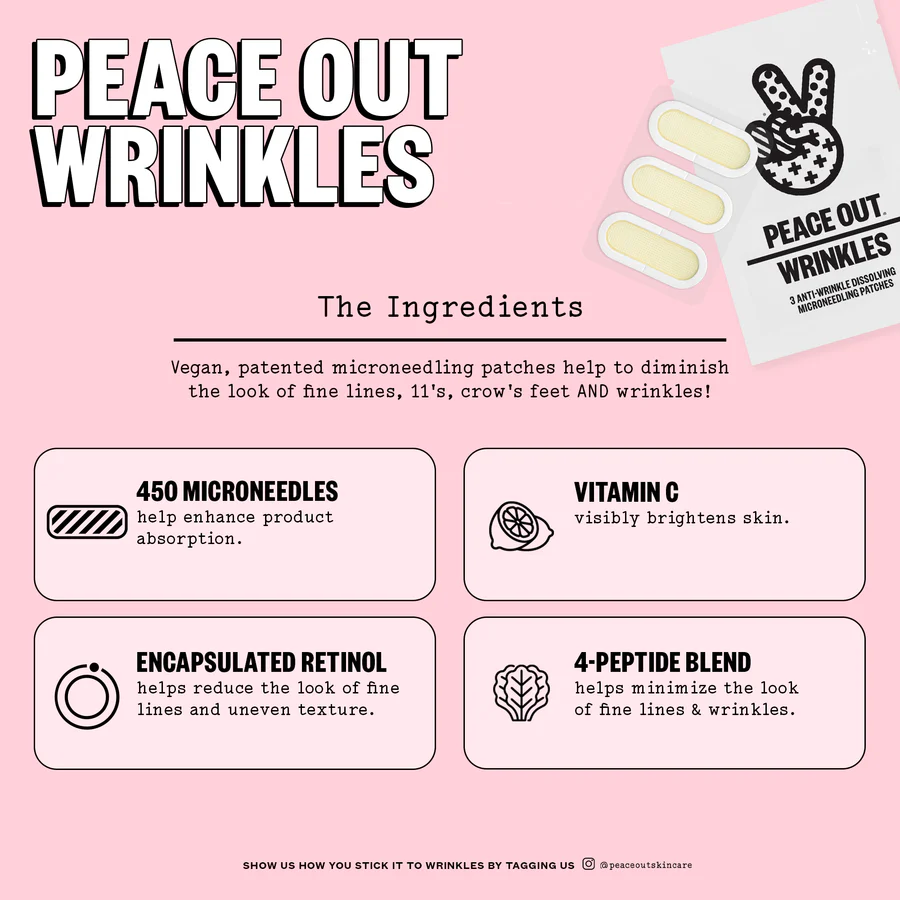 Peace Out Wrinkles